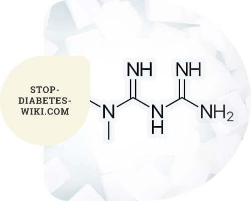 Metformin Molekule